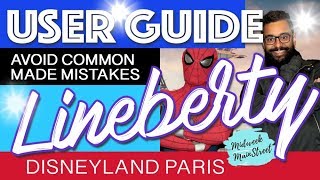 LINEBERTY: HOW TO USE IT? Meet characters Disneyland Paris [2019]