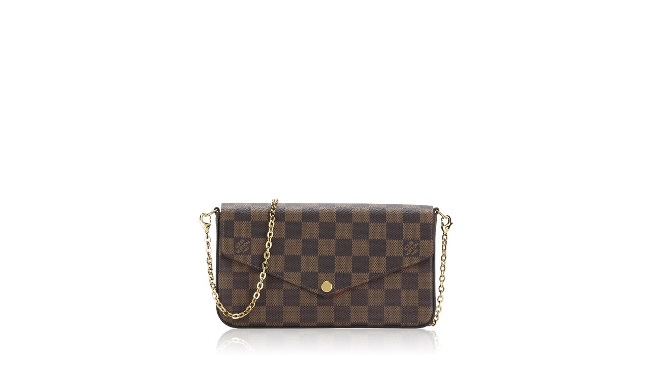 Felicie Pochette Damier Ebene Insert  Félicie pochette, Damier, Clothes  design