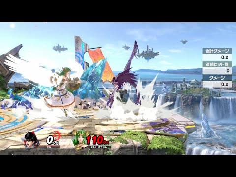ウィッチタイムストライクで魅せ撃墜【スマブラSP】【ベヨネッタ】