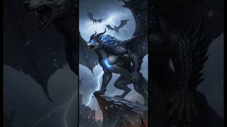 Unleashing mythical hybrids: dragons fused with wild beasts in epic form #DragonFusion  #shorts