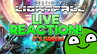 My LIVE Reaction To The Lightfall Reveal and GREEN Strand Subclass! Showcase Reaction