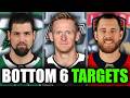 Oilers Bottom-Six Targets: Who's Actually Worth It?