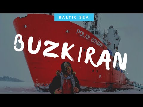 BUZKIRAN Gemisi ile Tamamen Donmuş Baltık Denizinde Buzları Kırdık! - Polar Explorer | LAPLAND 2024