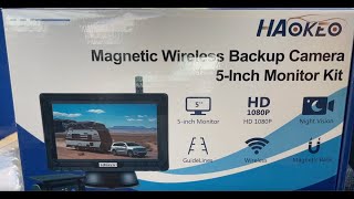 Multi use Wireless Camera Kit   Backup and Security