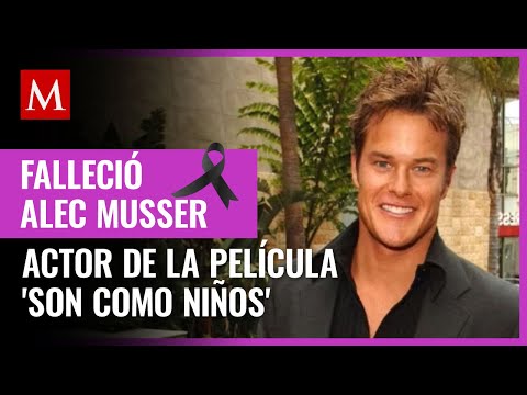 Fallece Alec Muser, famoso actor de Hollywood antes de su boda