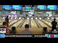 2022 Championship Bowling Masters Bracket