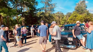 BAGSHOT BREAKFAST MEET Brings Classic BRITISH Cars & Vintage AMERICAN Automobiles to PINE-RIDGE GOLF