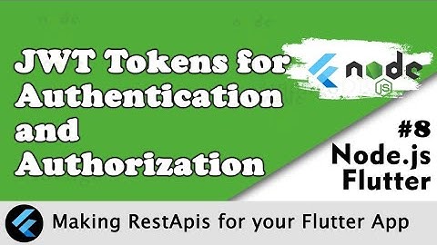 Part 8 Authorization and authentication with Jwt Tokens and project structuring