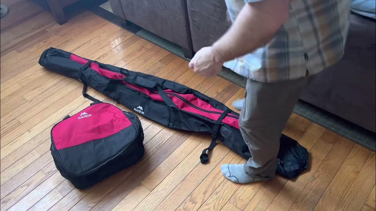 MATEIN Ski Bag Boot Bag Combo Quick Review YouTube