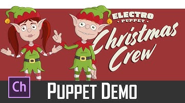 Adobe Character Animator Bucky and Becky Elf Puppets | ElectroPuppet Store