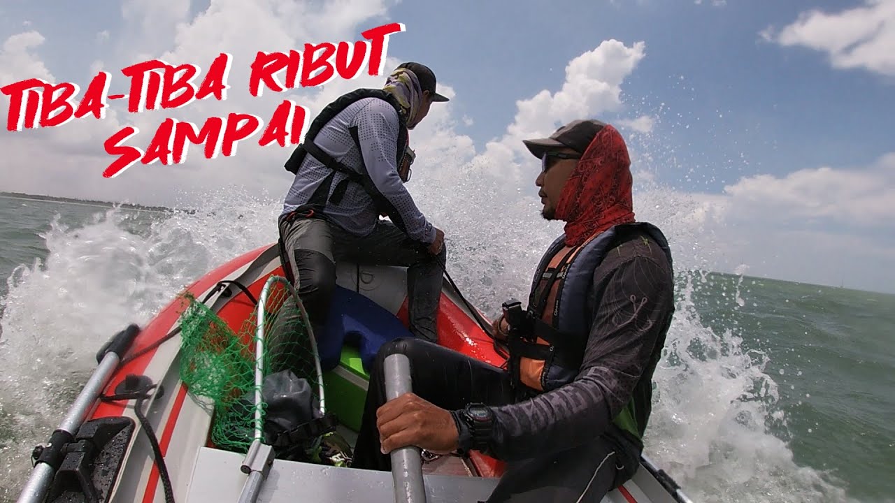 Kami Kena Ribut. Inflatable Boat Fishing. YouTube
