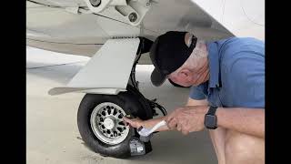 Airplane Wheel Cleaning with  Nuvite Citricut  - Quick and Easy Tip