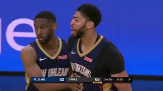 Manu Ginobili Draws 2 Techs In 23 Seconds Anthony Davis