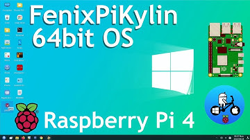 FenixPi Kylin 64 bit OS. Raspberry Pi 4.