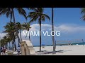 MIAMI VLOG: FAMILY TRIP, BEACH DAY