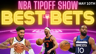 NBA Playoffs Picks & Predictions | Knicks vs Pacers | Nuggets vs Timberwolves | NBA Tipoff Show 5/10