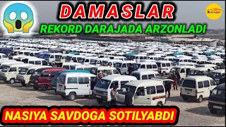 : 23 - FEVRAL DAMAS NARXLARI 2025. NAMANGAN MASHINA BOZORI.| AVTO VODIY | #damas #avto #mashina #2025