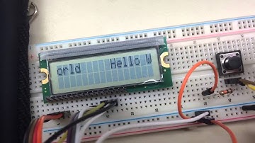 Hello World LCD Display