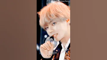 Kim Taehyung [Chand Chupa Badal Mein]WhatsApp Status #taehyung #kimtaehyung_i_purple_u 💜