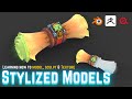 Making Simple Stylized 3D Models with Blender, ZBrush & Substance Painter