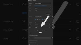 Best Export Settings for Instagram Reels, TikTok and YouTube Shorts #premierepro screenshot 3