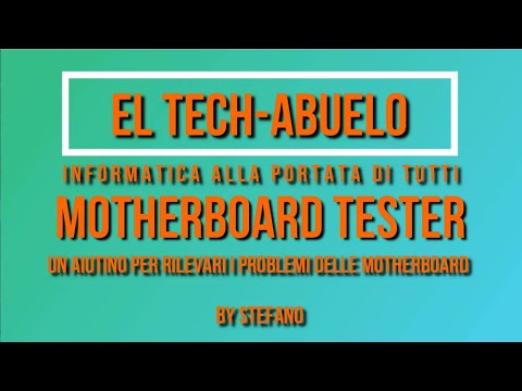 Motherboard tester - Tester per schede madri