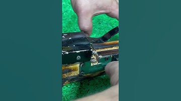 Handmade a simple trigger mechanism # Cool idea for you enjoy # Crossbow trigger