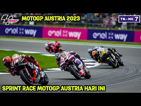 Jadwal Sprint race Motogp Austria 2023 hari ini Live trans 7 | Kualifikasi MotoGP Austria 2023