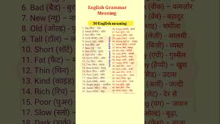 English meaning , English Grammar, English grammar meaning #shortvideo  #english