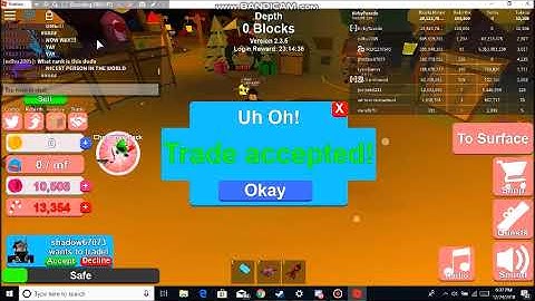 Giveaway Clout goggles XL at Mining simulator