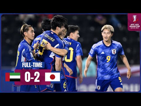 LIVE | AFC U23 Asian Cup Qatar 2024™ | Group B | United Arab Emirates vs Japan