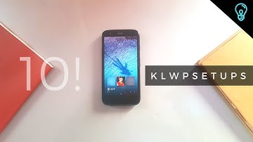 Best Nova Launcher Setup 2018 : KLWP themes Edition episode 2