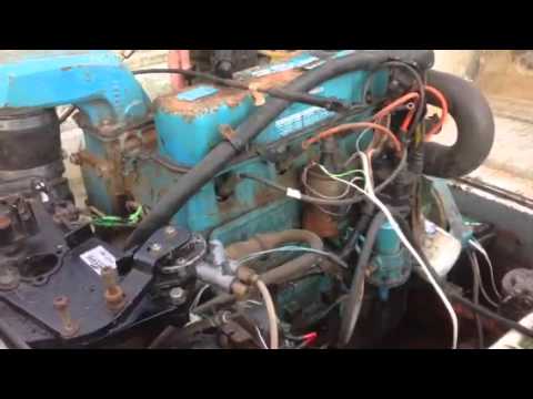 1984 OMC STRINGER OUT DRIVE TRIM!! | Doovi 1972 mercruiser 120 wiring diagram 