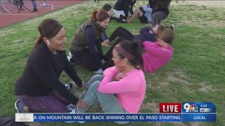 KTSM takes FBI sit ups