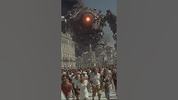 “Robot Apocalypse: Humans Run as AI Machines Destroy the City #aigenerated #aishortfilm