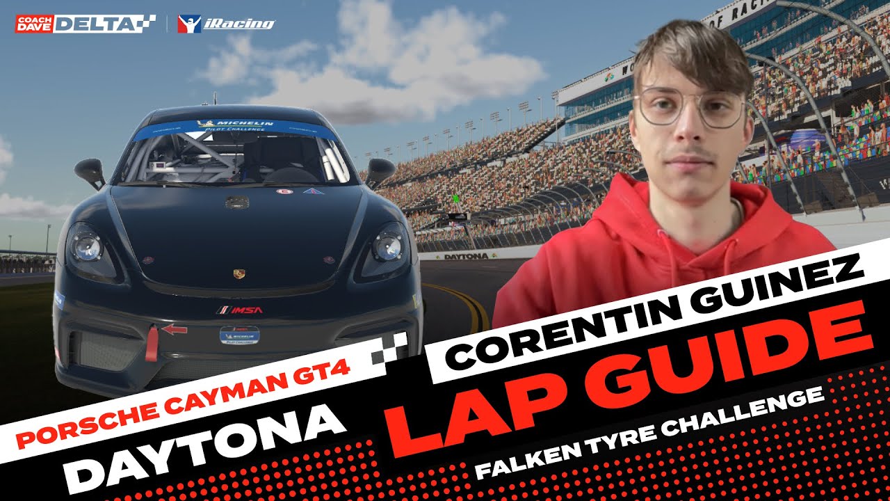 iRacing Lap Guide: Porsche Cayman GT4 at Daytona Road Course