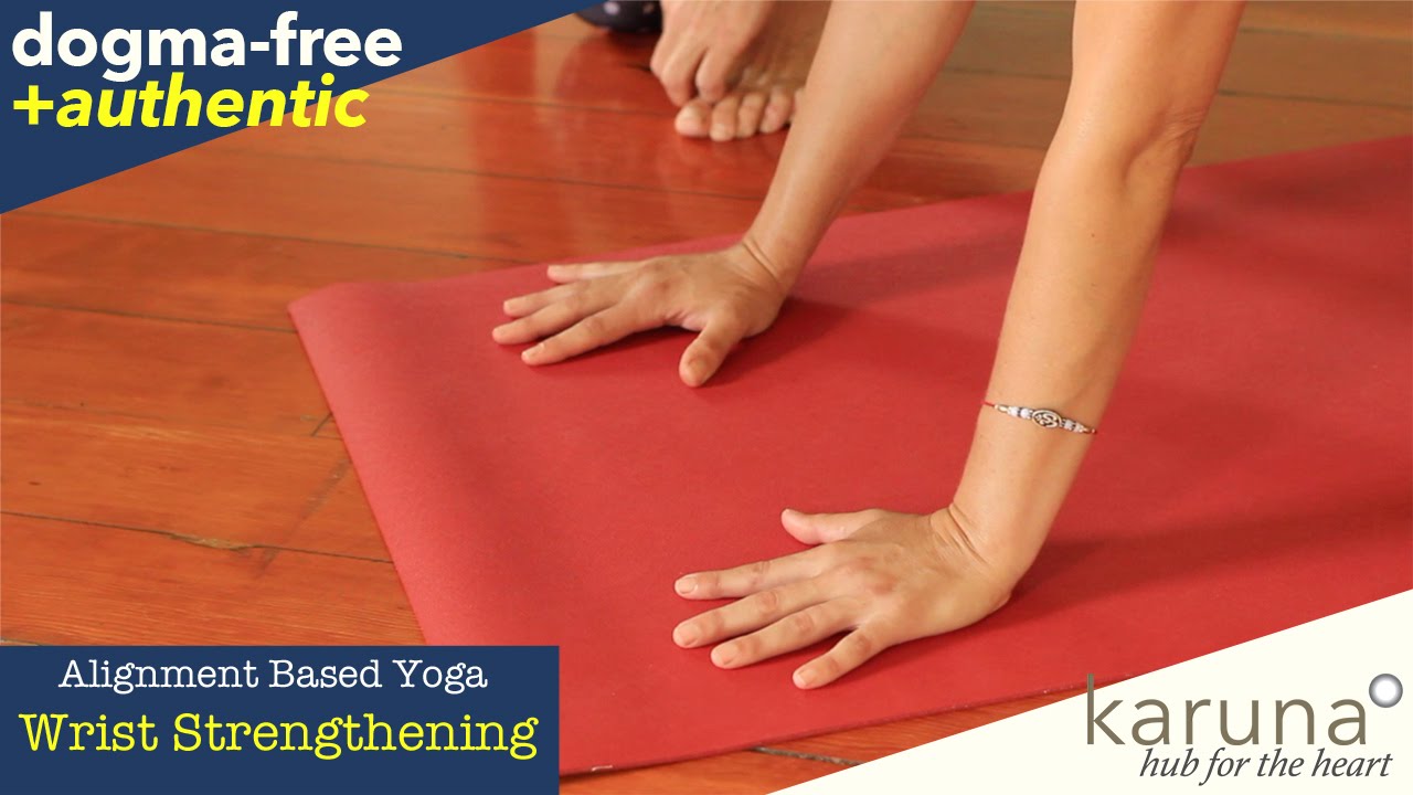 Alignment-based Yoga: Prevent Wrist Pain, Strengthen Arms - YouTube