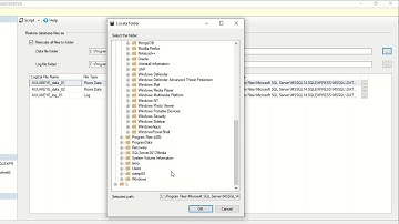 Vídeo Aula - SQLServer - Restaurar dados da base