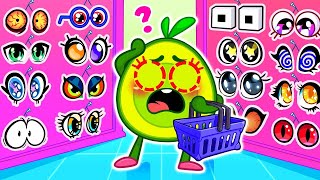 Where Are My Eyes 👀🥑  Safety Rules for Kids | Funny Cartoon for Kids be Pit & Penny Family 🥑 #baby