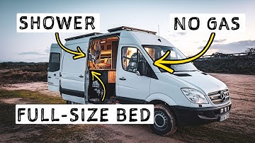 ULTIMATE DIY Camper Van | Full Build TIMELAPSE (5 Months)