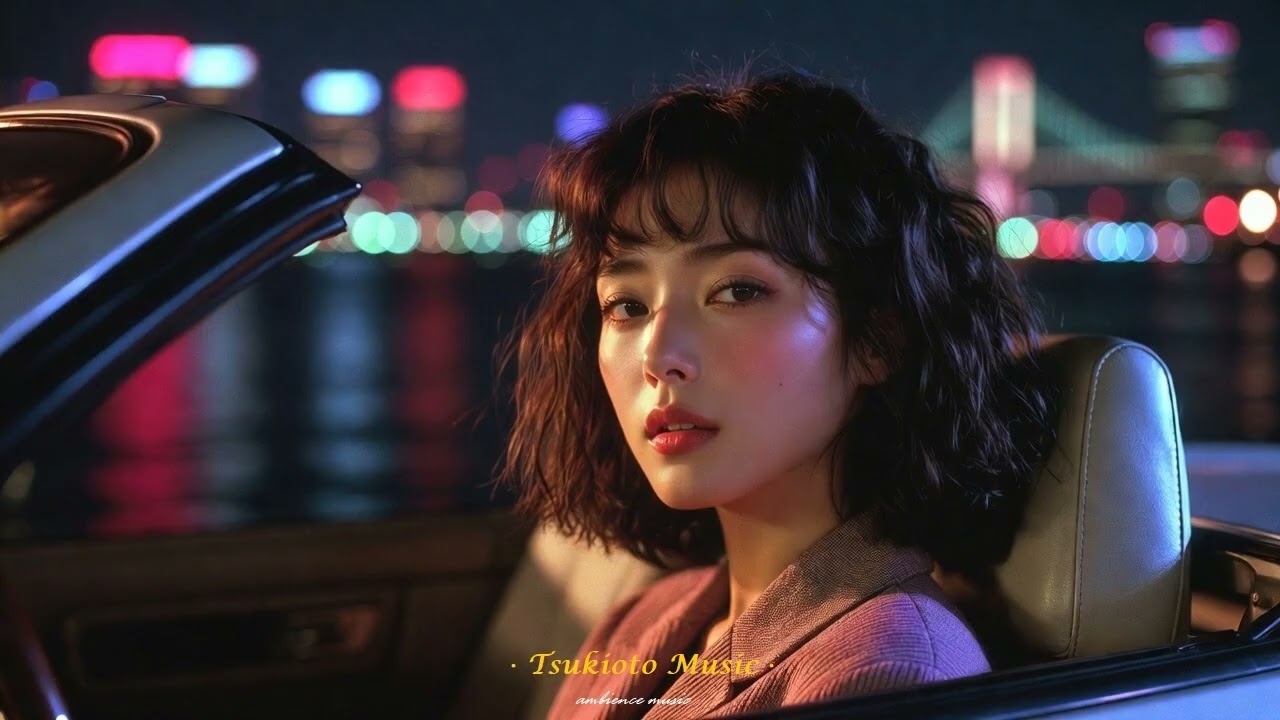 [Playlist]『夜がほどける街で』🎧 湾岸を走る夜｜夜風に乗って、走り出そう 90s Japanese City Pop 夜遊兜風