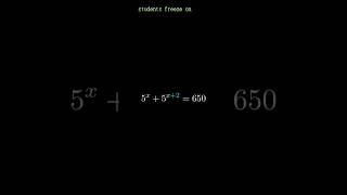 Q1: Indices Questions 🧠✨#mathshorts #algebra #exponents #indices #mathhacks #mathtricks #mathematics