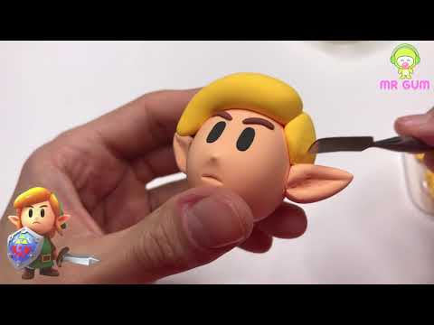 Giving life to Link from Zelda Link's Awakening / Clay Tutorial