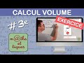 Exercice  calculer des volumes boule cylindre  troisime