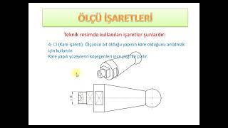 Semboller - Teknik Resim Eğitim Seti Semboller - Teknik Resim Eğitim Seti