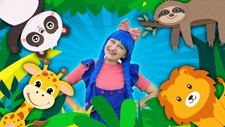 Learning To Count At The Zoo - Nursery Rhymes & Kids Songs | Hahatoons Songs