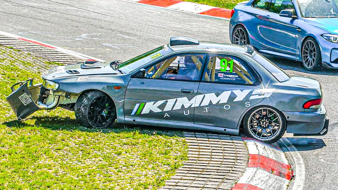 NÜRBURGRING BEST OF 2024! ALMOST CRASHES, EPIC SAVES, FAILS & ACTION! Nordschleife Touristenfahrten