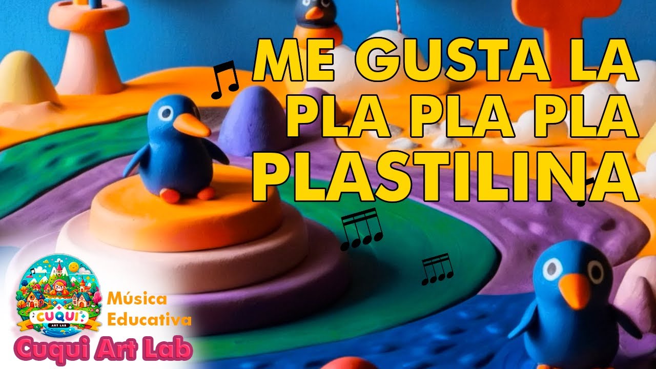🎵 La Canción Más Divertida de la Plastilina 🧡 | Video Infantil Animado en Plastilina para Niños 👶✨