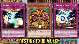 Yu-Gi-Oh! Power of Chaos Joey the Passion - DESTINY EXODIA DECK - EXODIA and DESTINY BOARD !!