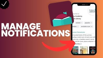 How to manage the notifications in Libby?